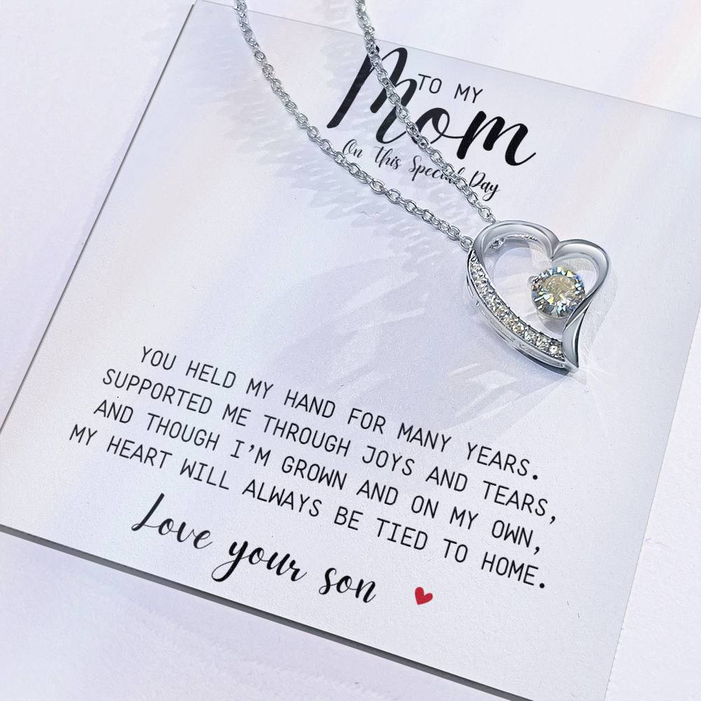 Forever Love Necklace | A Gift To My Mom On This Special Day | Love Your Son