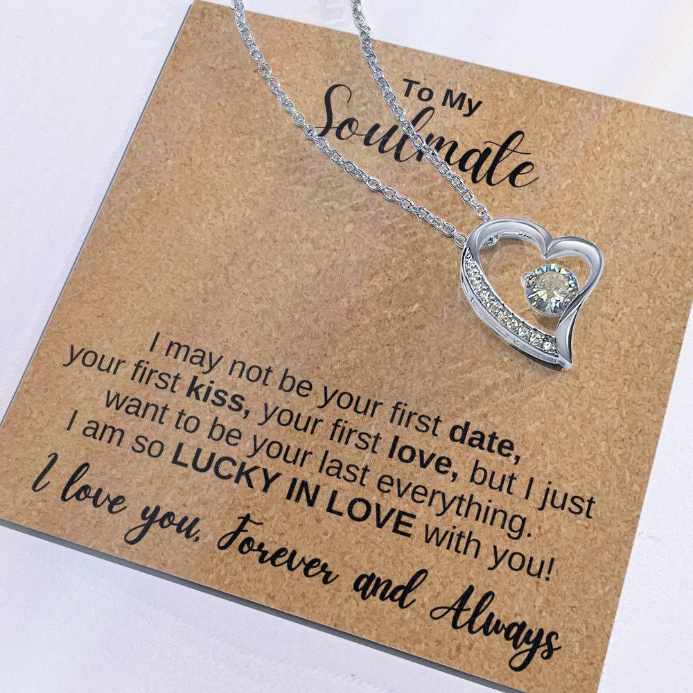 Soul Mate | First Date, First Kiss, First Love | Forever Love Necklace