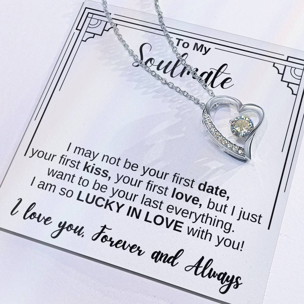 Soul Mate | First Date, First Kiss, First Love | Forever Love Necklace