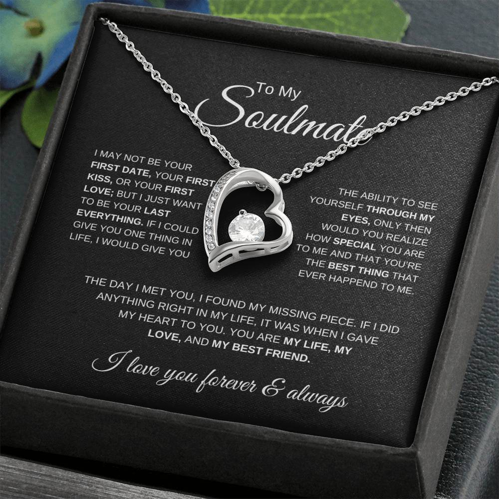 Soul Mate | First Date, First Kiss, First Love | Forever Love Necklace