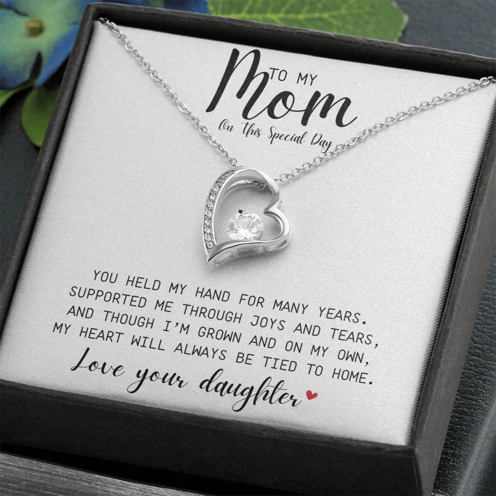 Forever Love Necklace | A Gift To My Mom On This Special Day | Love Your Daughter