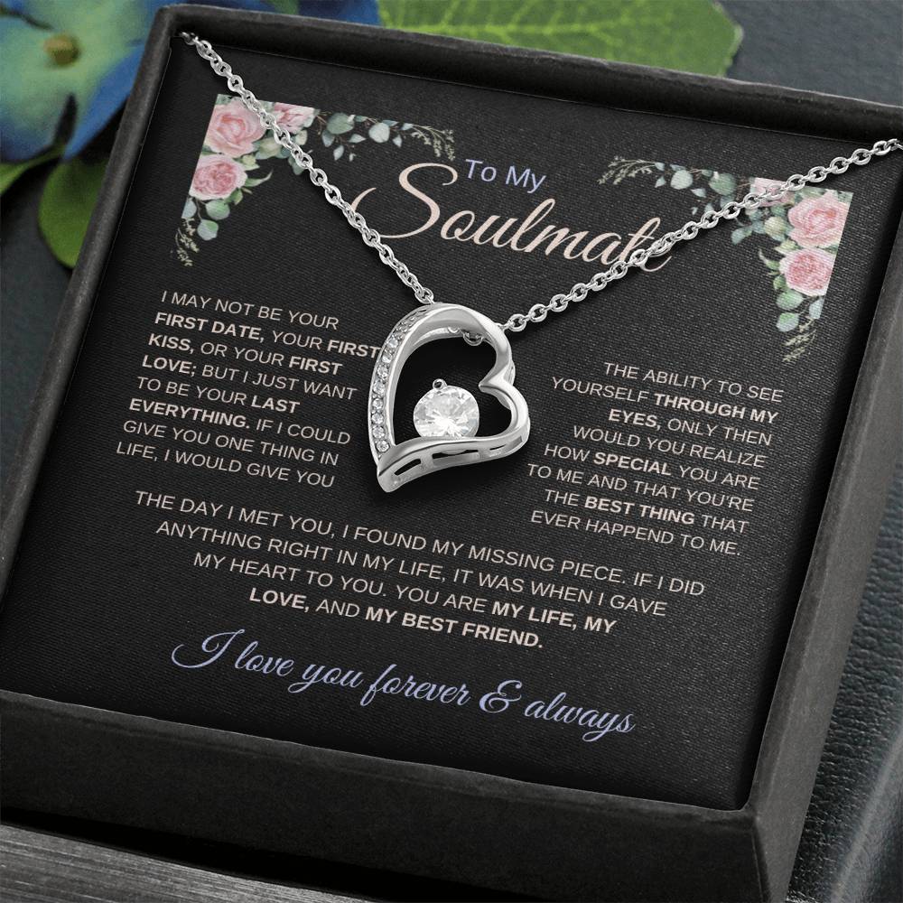 Soul Mate | First Date, First Kiss, First Love | Forever Love Necklace