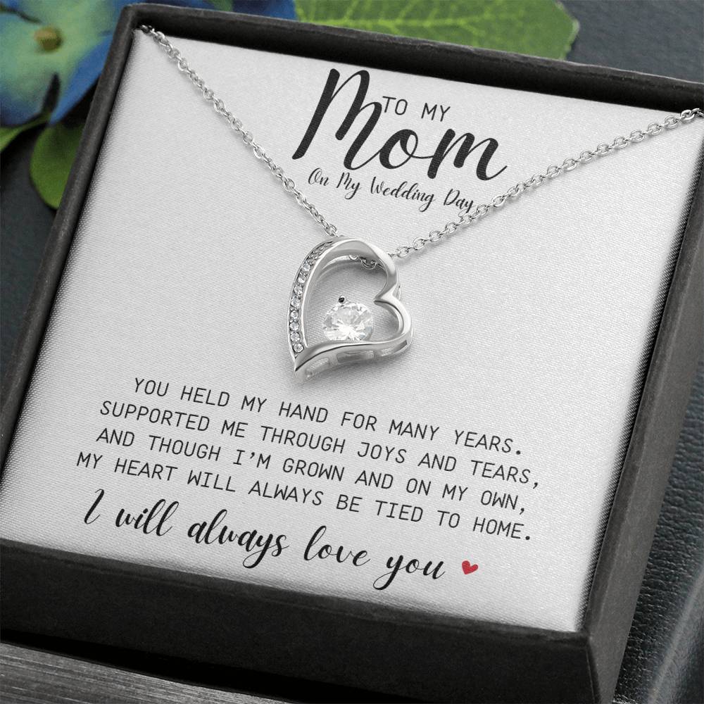 Forever Love Necklace | A Gift To My Mom On My Wedding Day