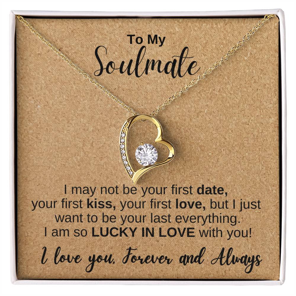 Soul Mate | First Date, First Kiss, First Love | Forever Love Necklace