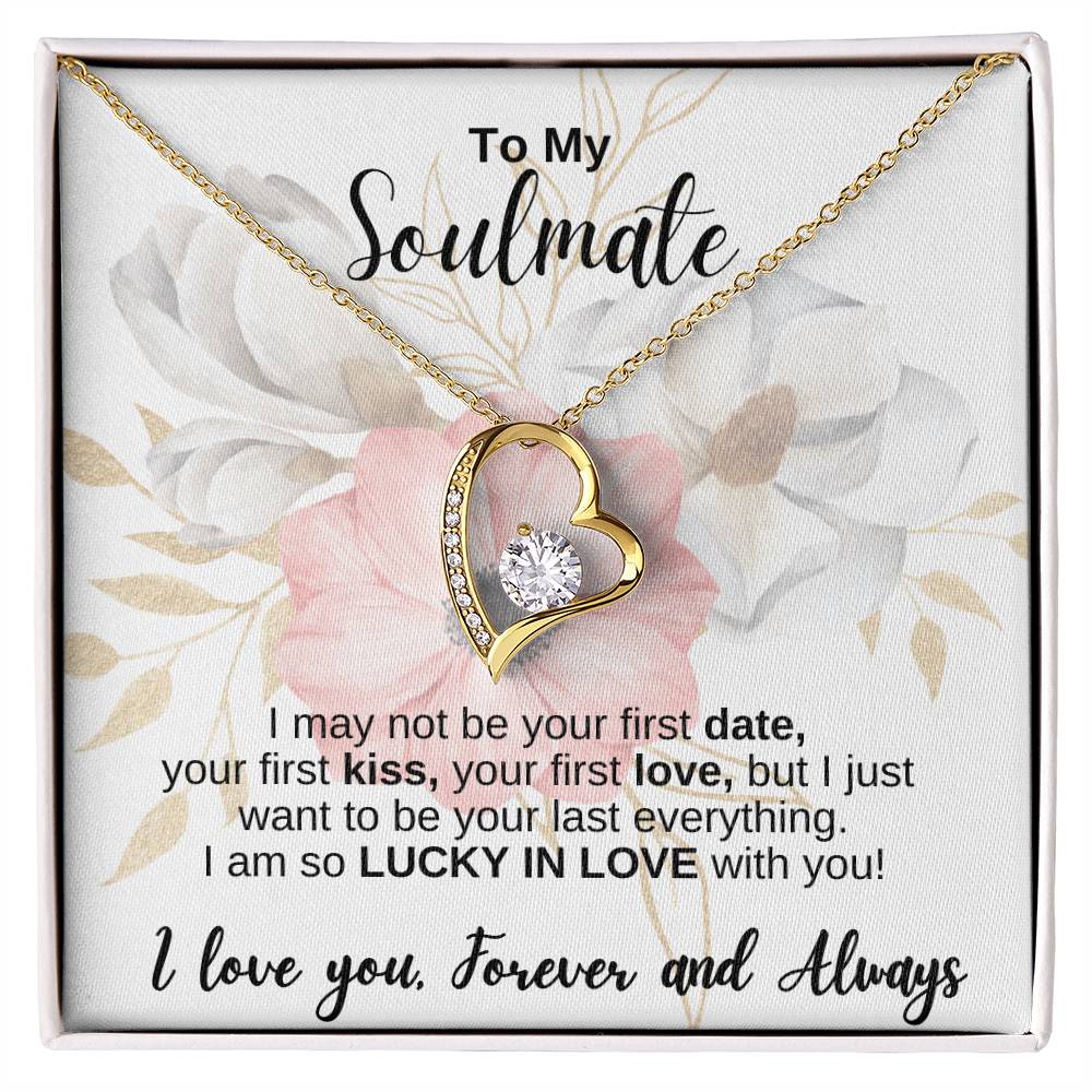 Soul Mate | First Date, First Kiss, First Love | Forever Love Necklace