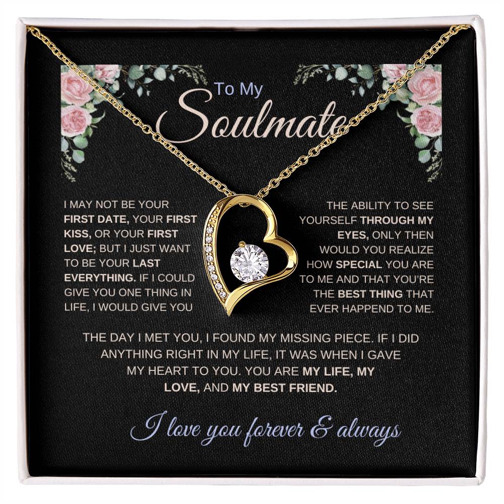 Soul Mate | First Date, First Kiss, First Love | Forever Love Necklace