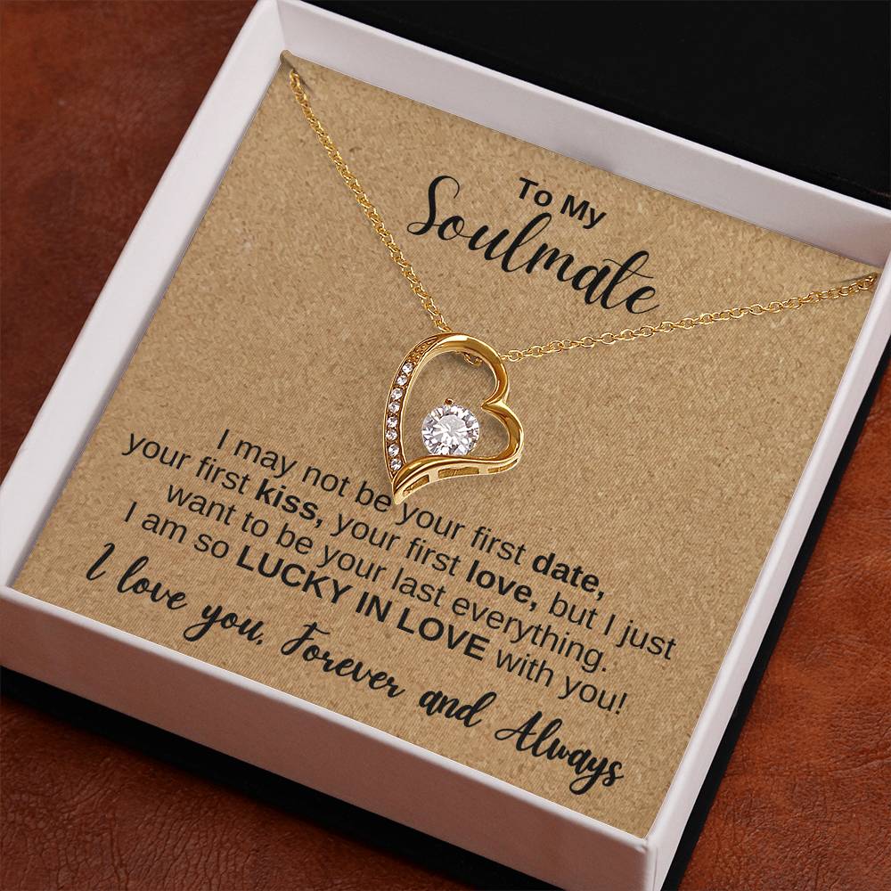 Soul Mate | First Date, First Kiss, First Love | Forever Love Necklace