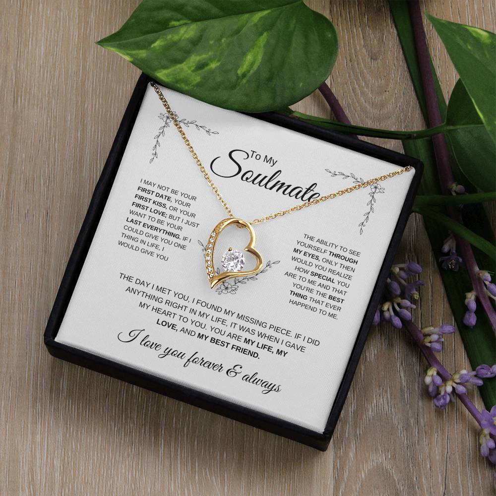 Soul Mate | First Date, First Kiss, First Love | Forever Love Necklace