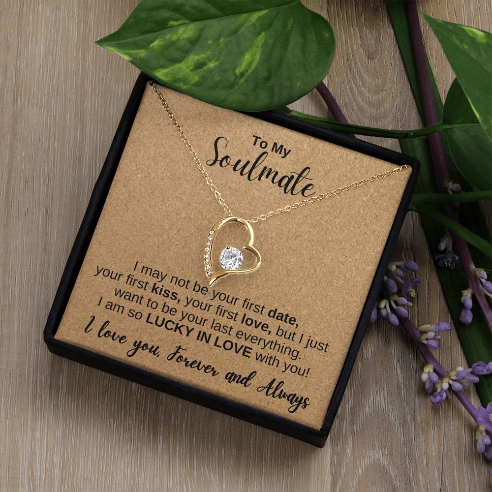 Soul Mate | First Date, First Kiss, First Love | Forever Love Necklace