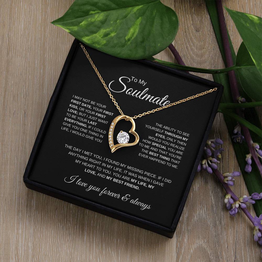 Soul Mate | First Date, First Kiss, First Love | Forever Love Necklace