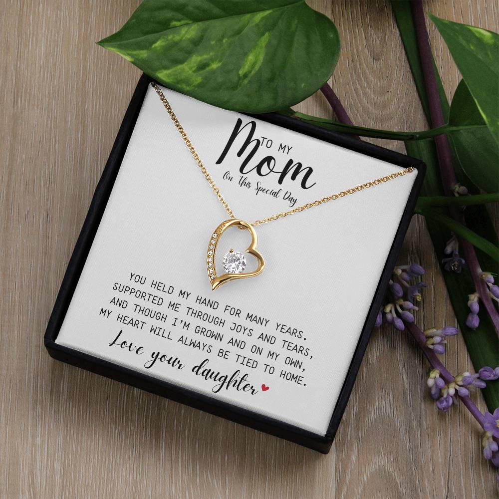 Forever Love Necklace | A Gift To My Mom On This Special Day | Love Your Daughter