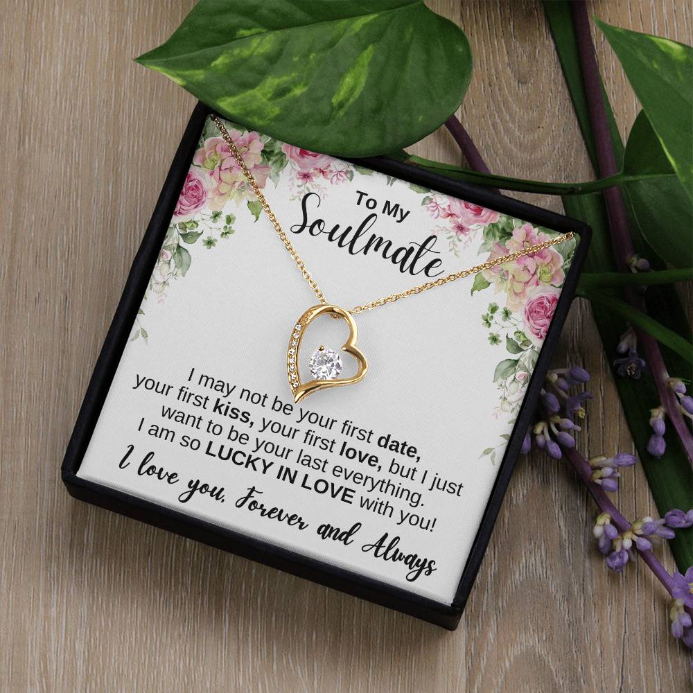 Soul Mate | First Date, First Kiss, First Love | Forever Love Necklace