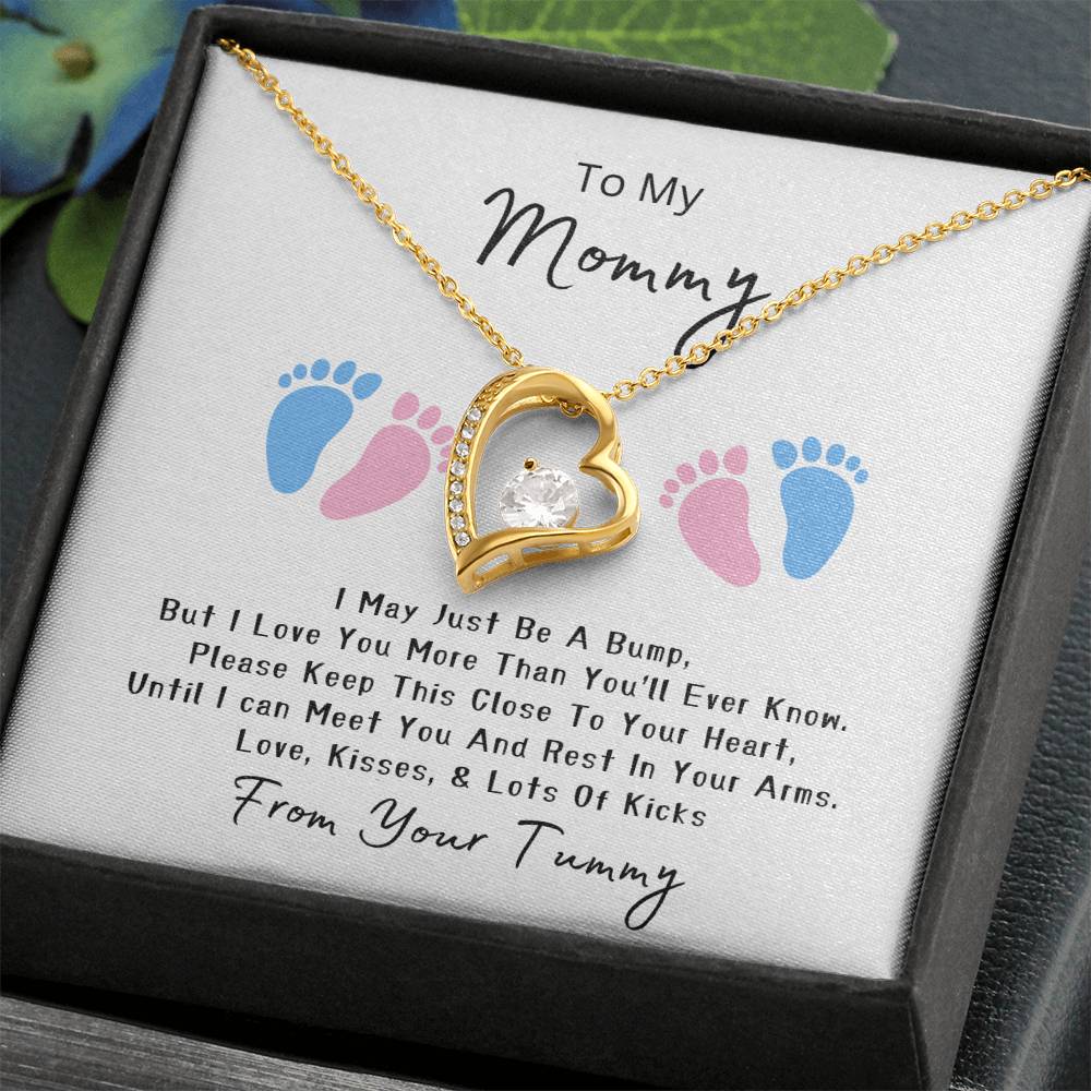 To New Mommy | Baby Bump | Forever Love Necklace