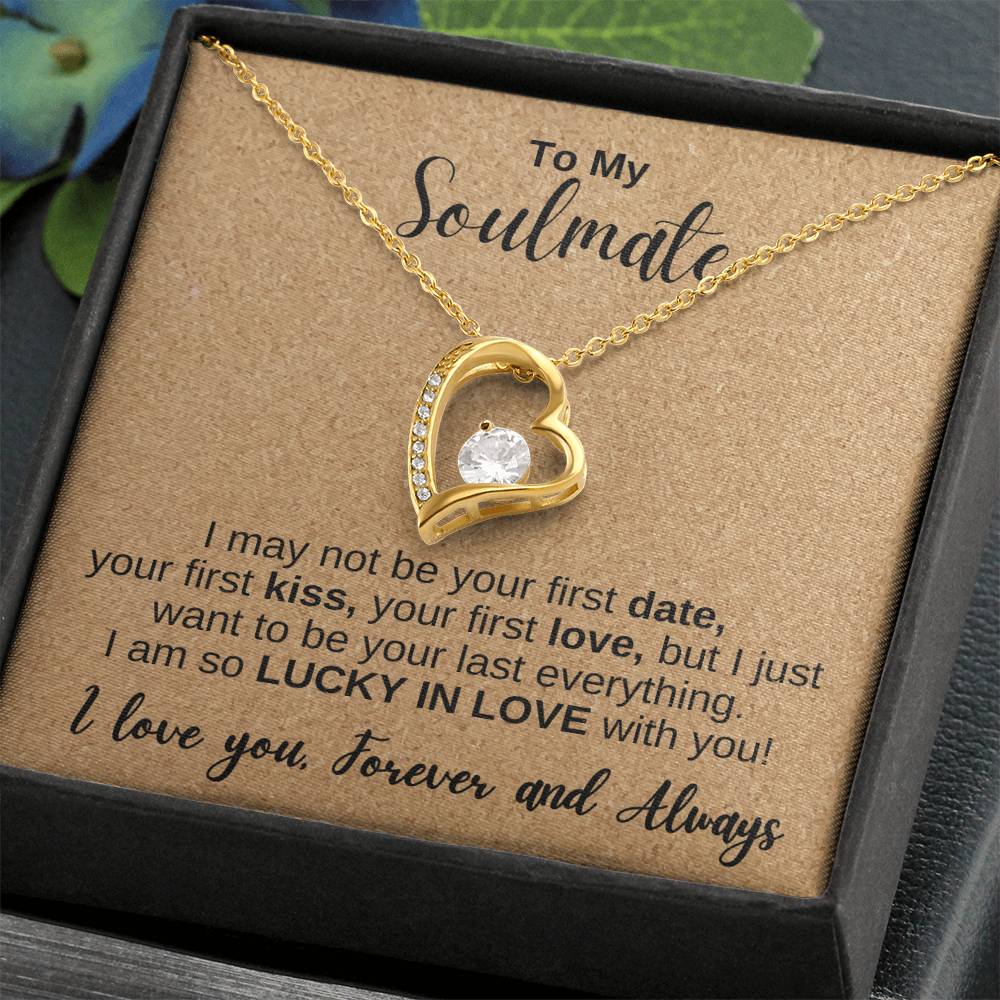 Soul Mate | First Date, First Kiss, First Love | Forever Love Necklace