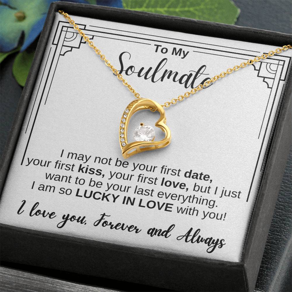 Soul Mate | First Date, First Kiss, First Love | Forever Love Necklace